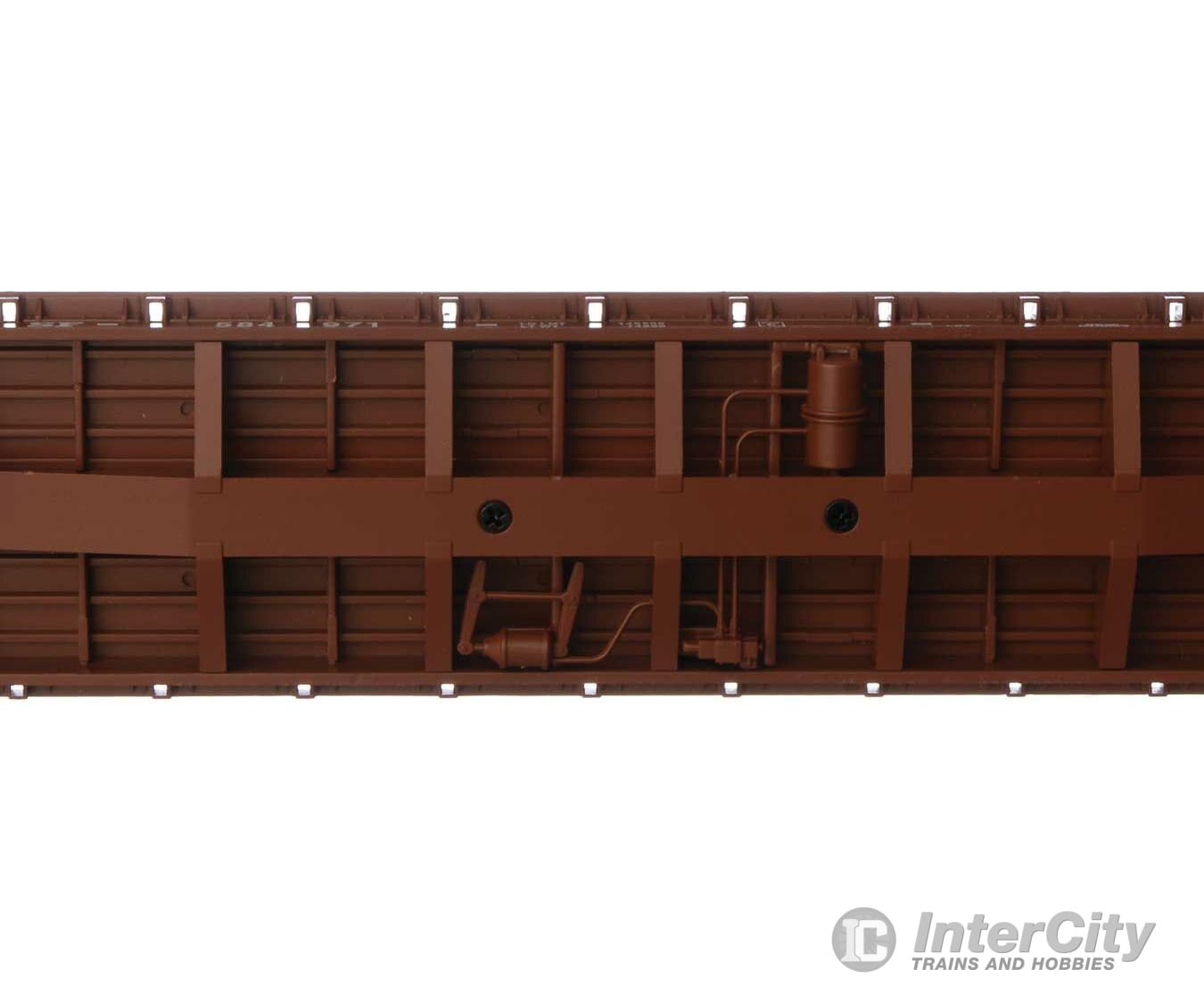 Walthers Mainline 5392 60 Pullman-Standard Flatcar - Ready To Run -- Bnsf #584966 Freight Cars