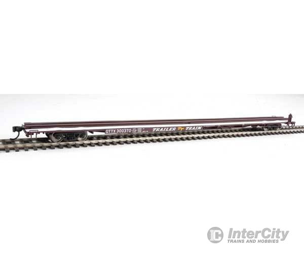 Walthers Mainline 5517 85 General American G85 Flatcar - Ready To Run -- Gttx (Brown) #300370