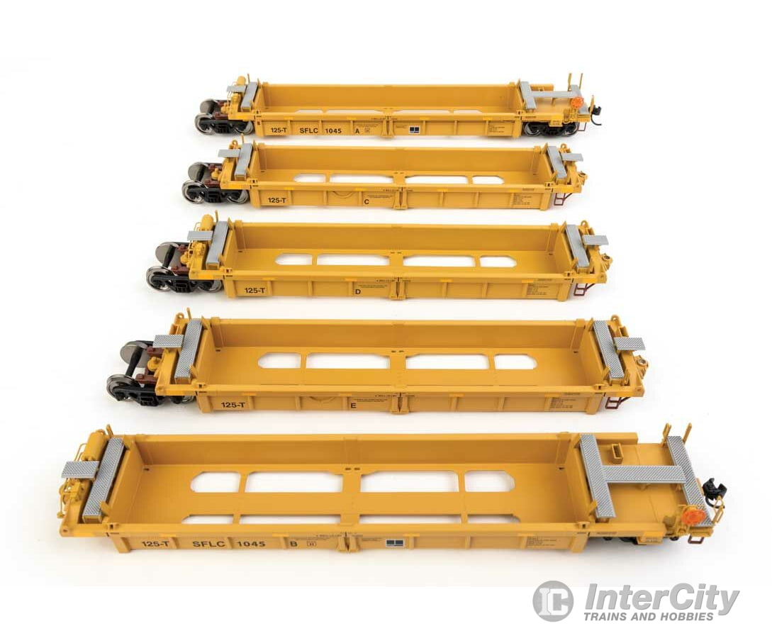 Walthers Mainline 55678 Thrall 5-Unit Rebuilt 40 Well Car - Ready To Run -- Bnsf Santa Fe Leasing