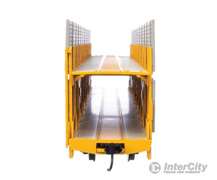 Walthers Mainline 8120 89 Flatcar W/Bi-Level Shielded Auto Rack - Ready To Run -- Milwaukee Road /