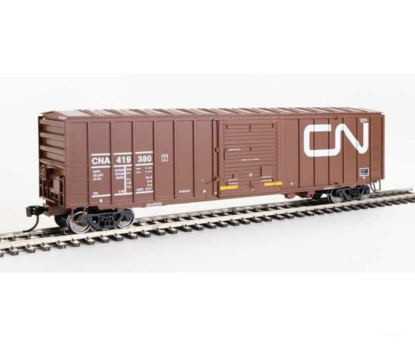 Walthers Mainline Ho 1853 50 Acf Exterior Post Boxcar - Ready To Run -- Canadian National Cna