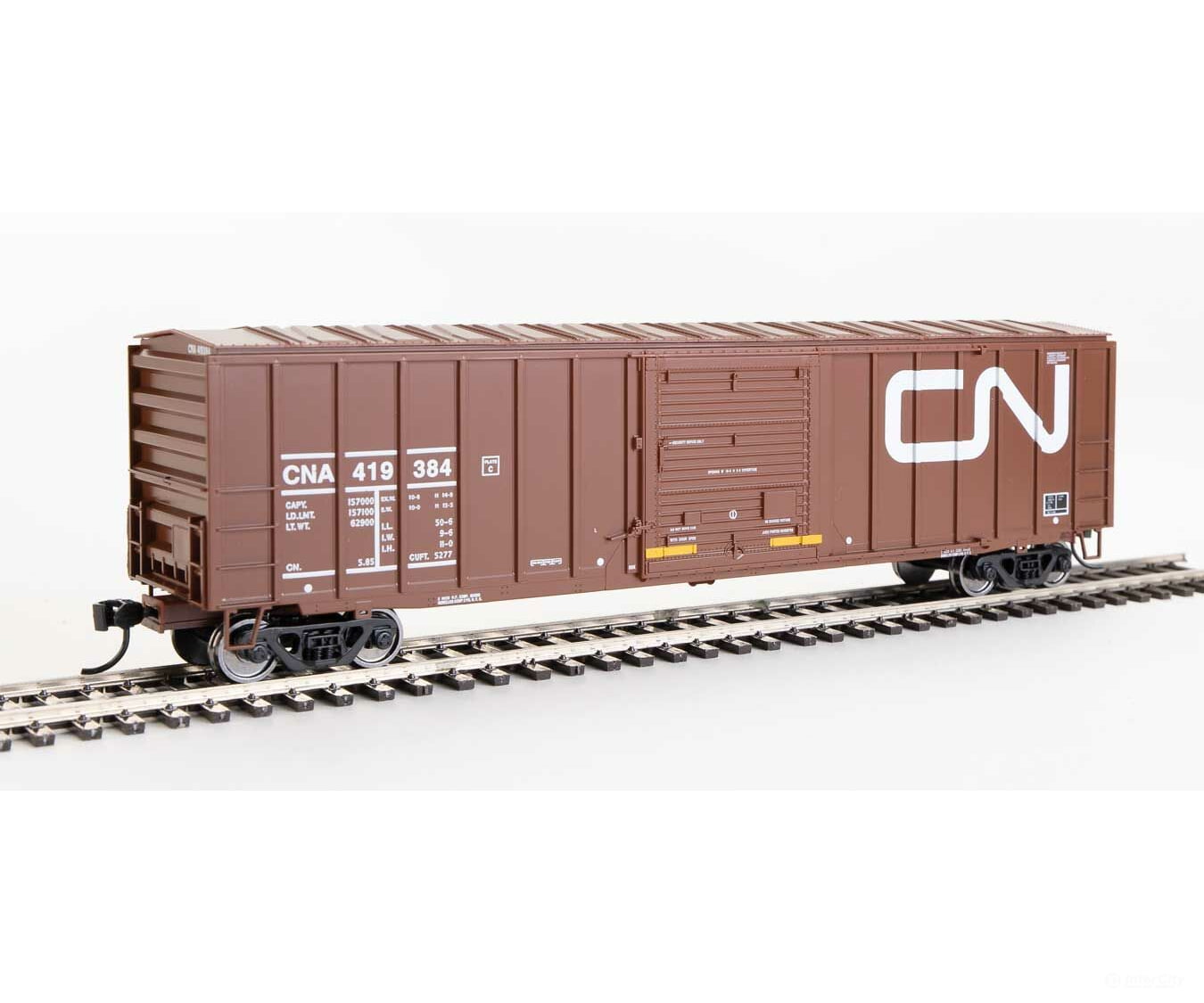 Walthers Mainline Ho 1854 50 Acf Exterior Post Boxcar - Ready To Run -- Canadian National Cna