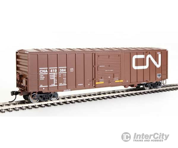 Walthers Mainline Ho 1854 50 Acf Exterior Post Boxcar - Ready To Run -- Canadian National Cna