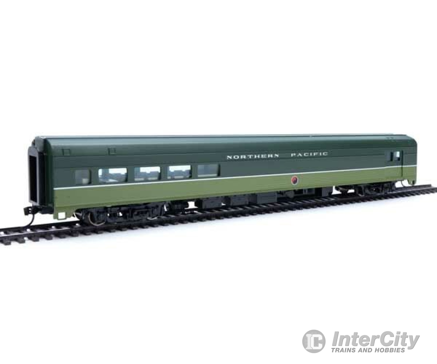 Walthers Mainline Ho 30068 85 Budd Baggage-Lounge - Ready To Run -- Northern Pacific Passenger Cars