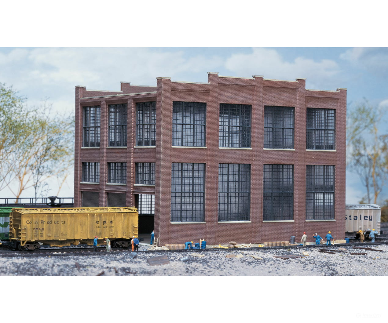 Walthers Cornerstone 3227 Backshop -- Kit - 7 X 5-1/4 5-1/4’ 17.7 13.3 13.3Cm Structures