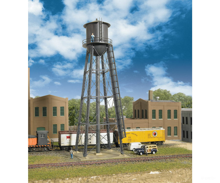 Walthers Cornerstone 3815 City Water Tower -- Kit - 2-3/8 X 7 6 17.7Cm Structures