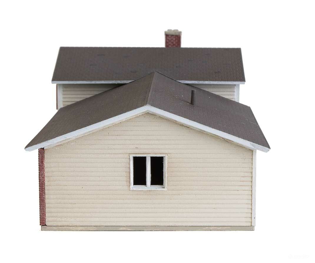 Walthers Cornerstone 3840 Split-Level House -- Kit - 4 X 2-1/4 1-1/2 10.2 5.7 3.8Cm Structures