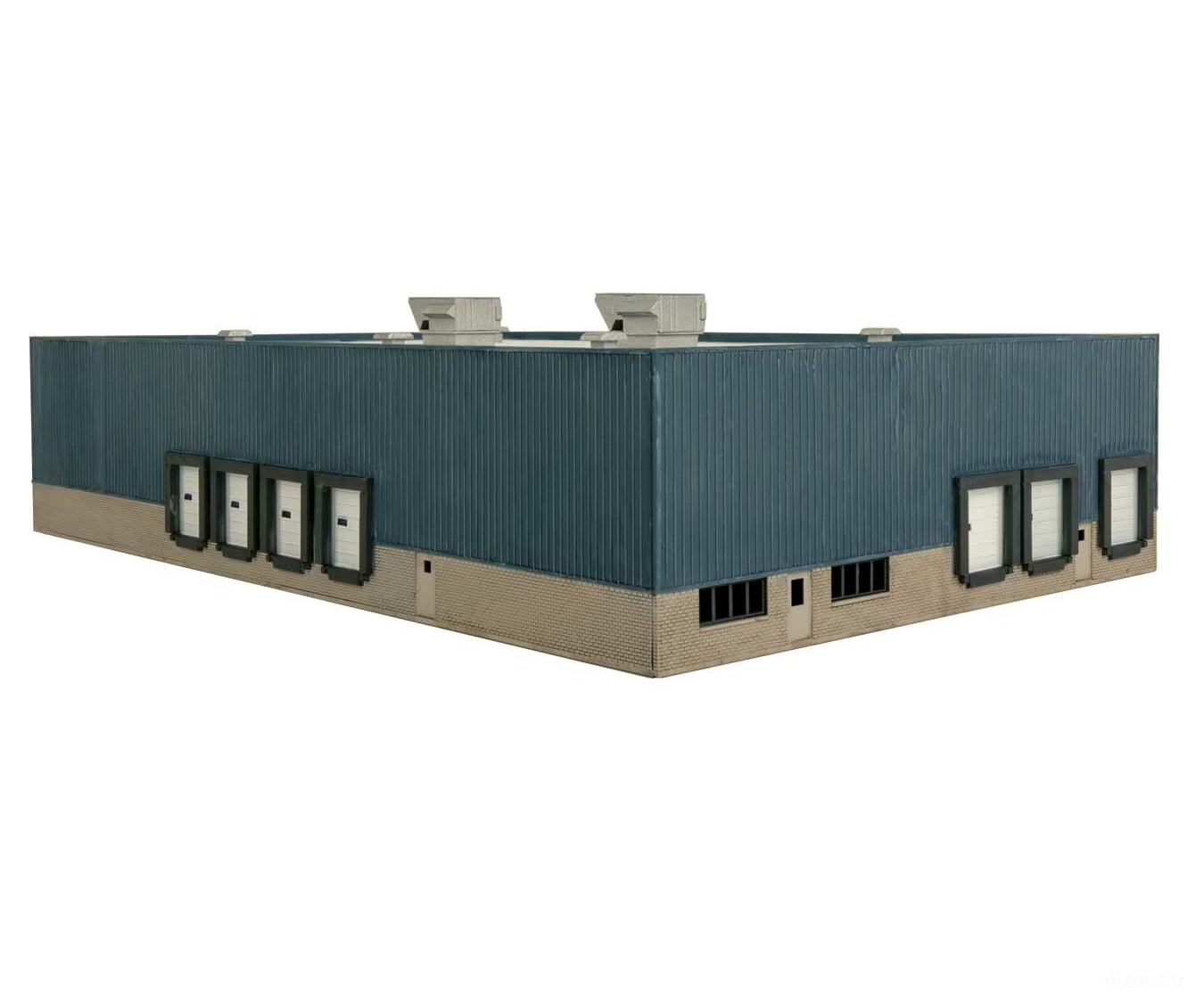 Walthers Cornerstone 3855 Modern Steel Warehouse -- Kit - 10-1/2 X 6-5/16 2-13/64’ 26.7 16 5.6Cm