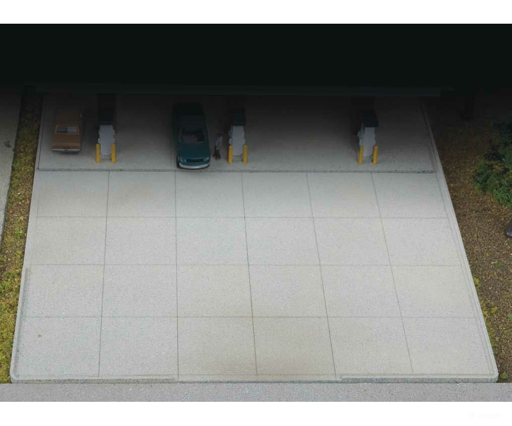Walthers Cornerstone 3886 Modern Parking Lot - 8 Sections - - Kit Each Section: 5 - 3/4 X 2 -