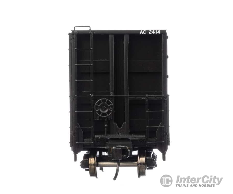 Walthers Proto 104339 50 Cc&F Bulkhead Flatcar - Ready To Run -- Algoma Central #2414 Freight Cars