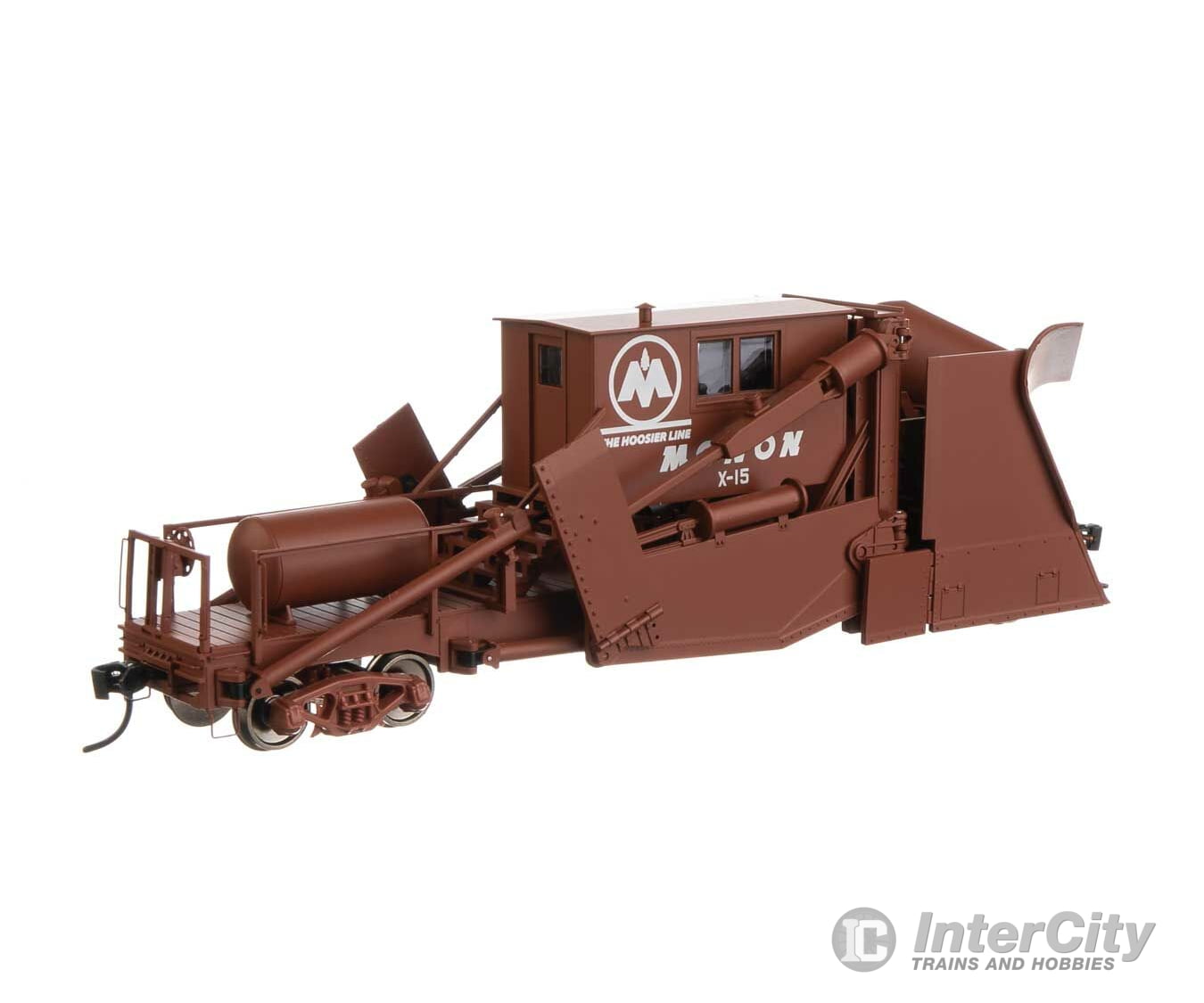 Walthers Proto 110130 Jordan Spreader - Ready To Run -- Monon #X-15 Freight Cars