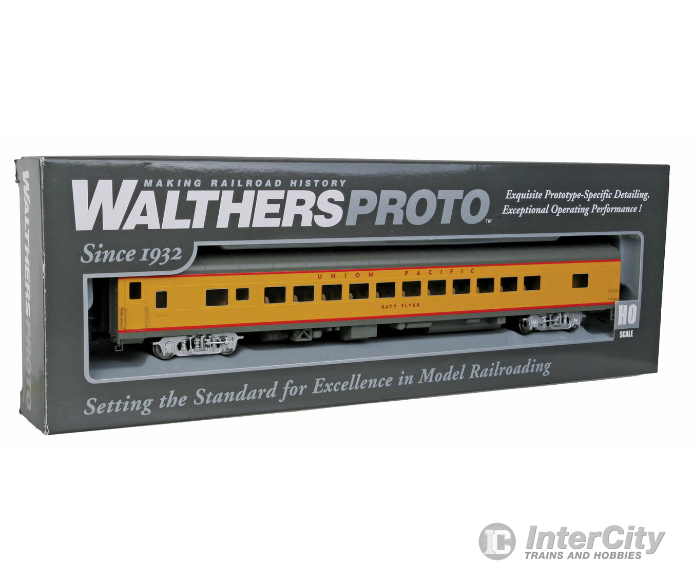 Walthers Proto 18500 85 Acf 44-Seat Coach - Lighted Union Pacific(R) Heritage Fleet -- Katy Flyer;