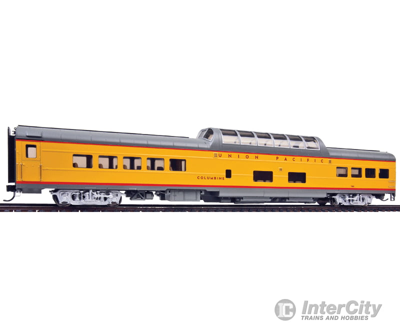 Walthers Proto 18550 85 Acf Dome Coach - Lighted Union Pacific(R) Heritage Fleet -- Columbine; Early