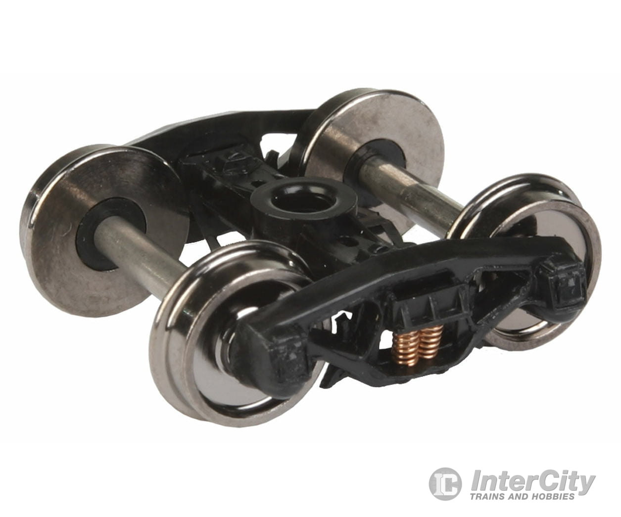 Walthers Proto 2008 Sprung Plastic Trucks W/33 Metal Rp-25 Wheels & Axles -- Bettendorf - 1 Pair