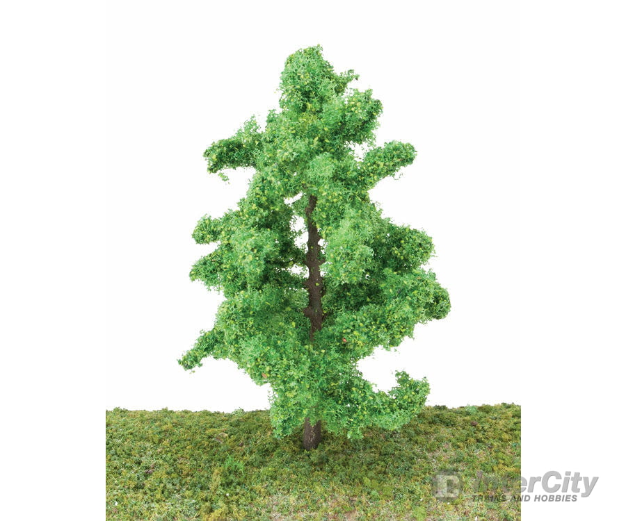 Walthers Scenemaster 1183 Spring Trees Pkg(10) -- 3-3/8 To 5-1/2’ 8 14Cm W/Pin Base & Vegetation
