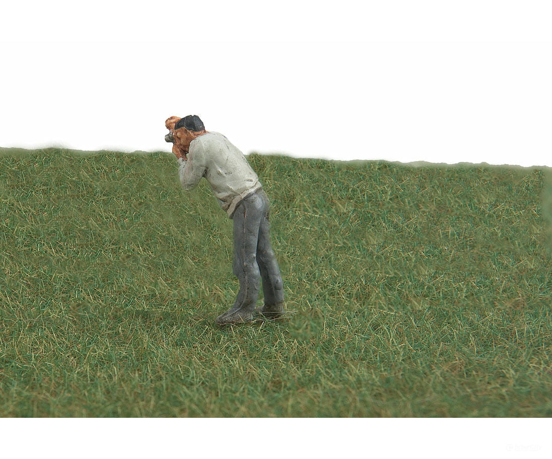 Walthers Scenemaster 1206 Static Grass Flocking -- Green Blend 3/32’ 2.5Mm Fibers 3-1/2Oz 100G &