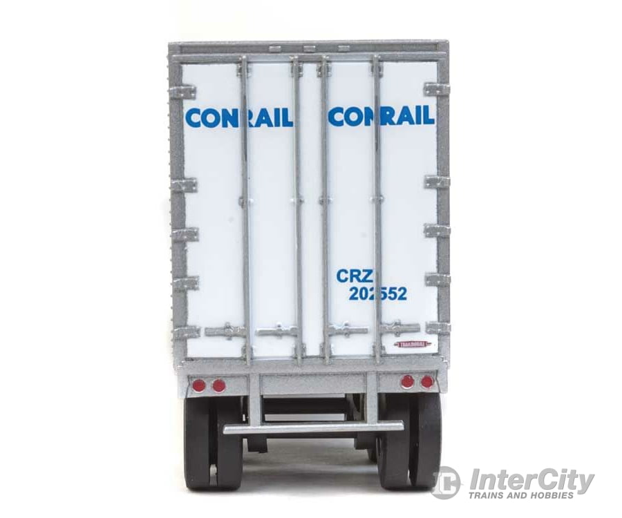 Walthers Scenemaster 2504 40’ Trailmobile Trailer 2-Pack- Assembled -- Conrail Freight Loads &