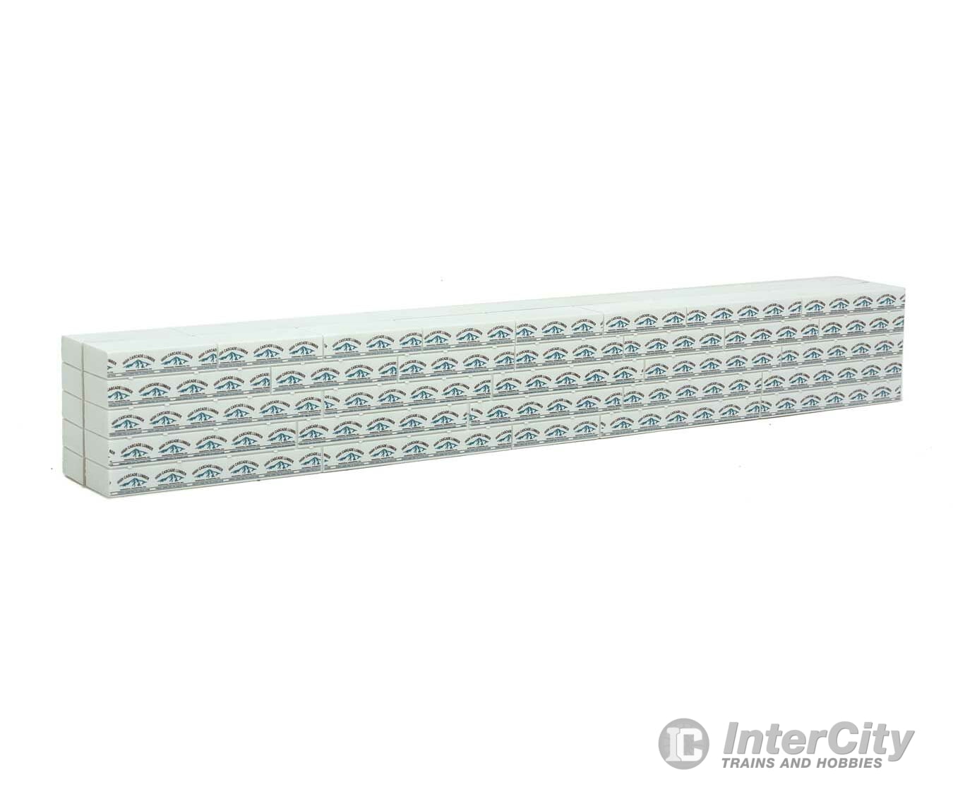 Walthers Scenemaster 3153 Wrapped Lumber Load For Walthersmainline 72’ Centerbeam Flatcar -- High