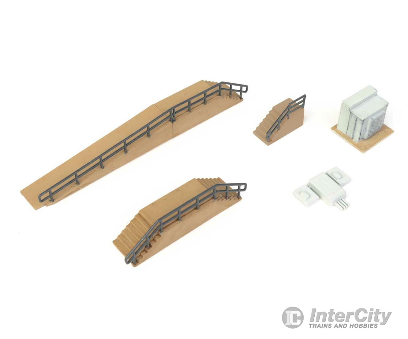 Walthers Scenemaster 3864 Concrete Grocery Warehouse -- Kit - 12 X 6-3/4 3-3/16’ 30.4 17.1 8Cm