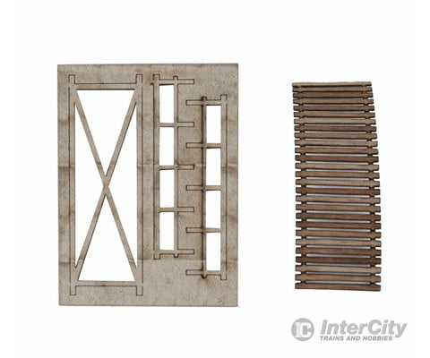Walthers Scenemaster 4128 Foot Bridge -- Kit - 2-3/8 X 7/8 1/2’ 6 2.2 1.3Cm Scenery Details