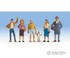 Walthers Scenemaster 6055 Pedestrians Pkg(6) -- Set #1 Figures