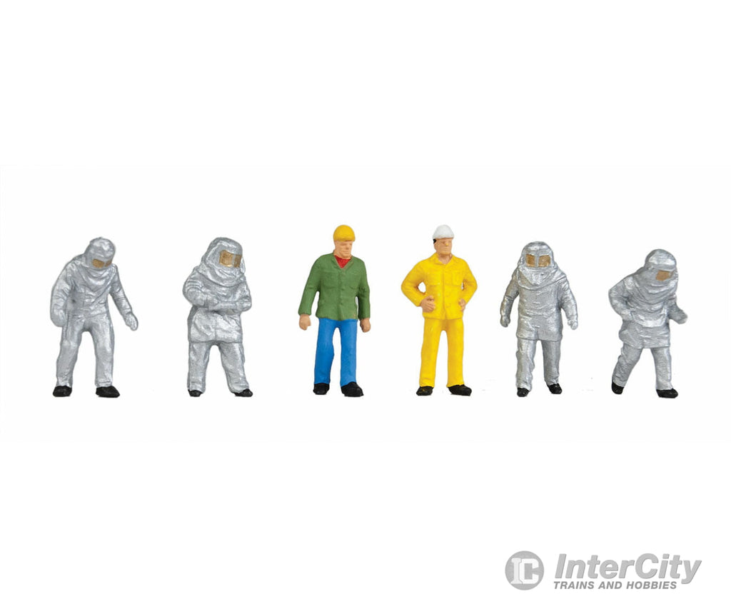 Walthers Scenemaster 6089 Working People -- Blast Furnace Crew Pkg(6) Figures