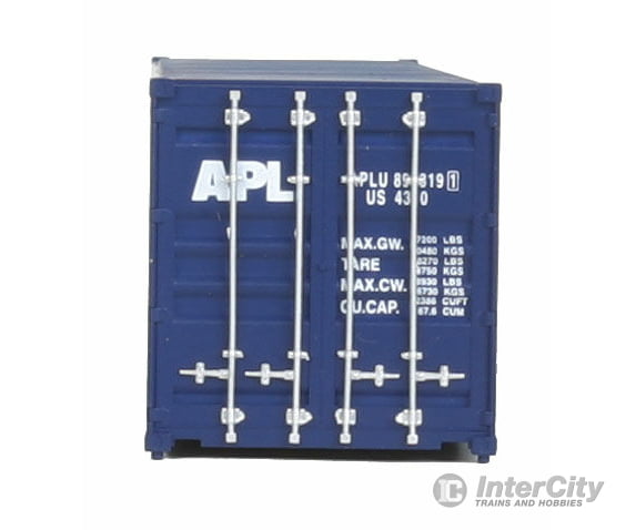 Walthers Scenemaster 8157 40’ Corrugated Container - Assembled -- American President Lines