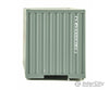 Walthers Scenemaster 8219 40’ Hi-Cube Corrugated Container W/Flat Roof - Assembled -- Nedlloyd