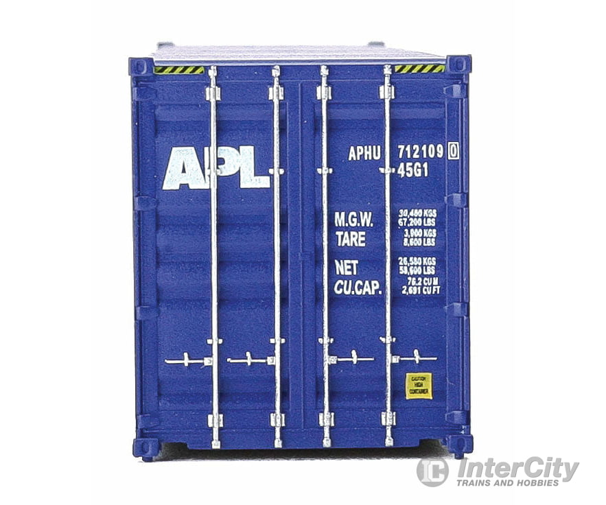 Walthers Scenemaster 8259 40’ Hi-Cube Corrugated-Side Container - Assembled -- American President