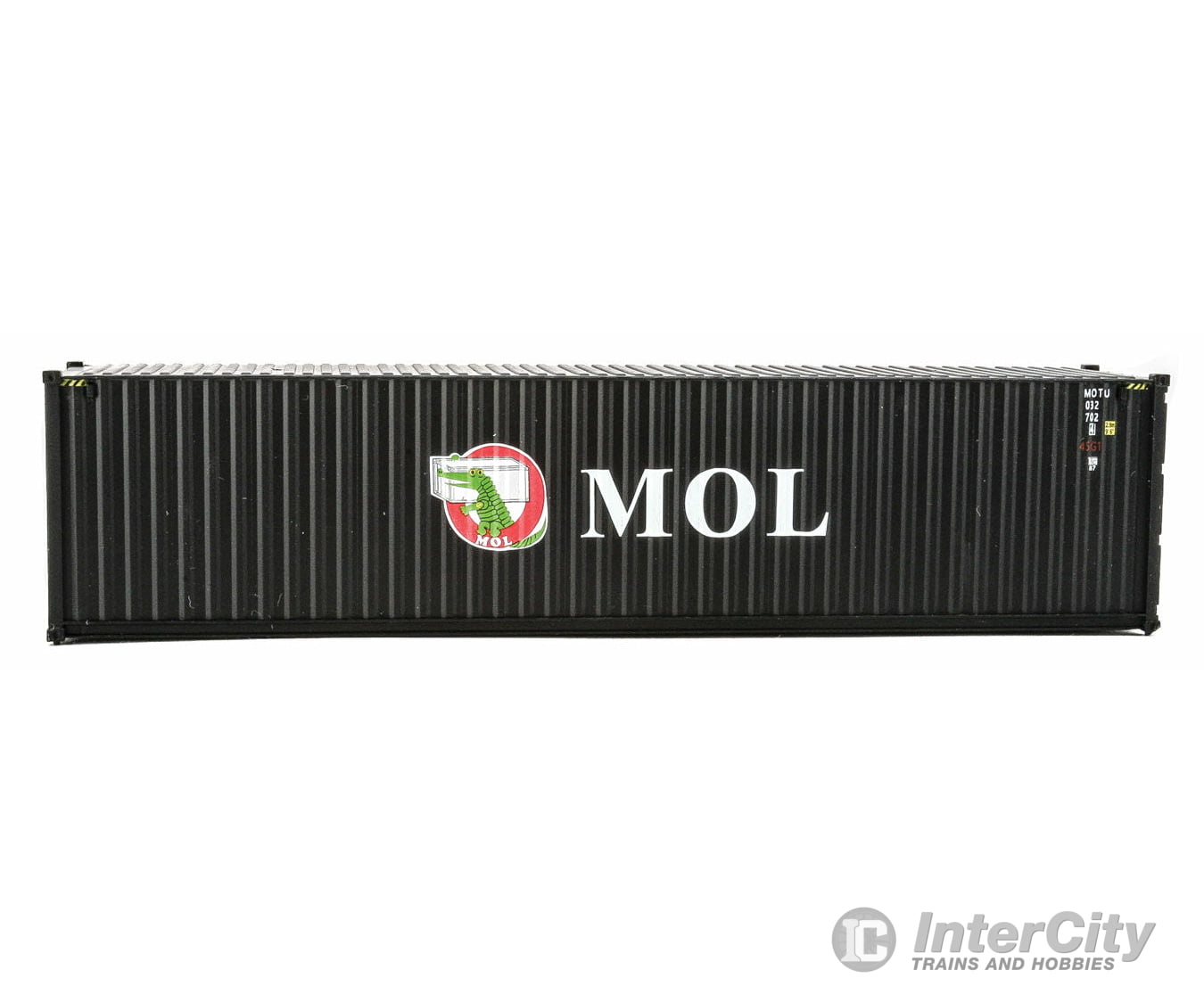 Walthers Scenemaster 8264 40’ Hi-Cube Corrugated-Side Container - Assembled -- Mitsui Osk Lines