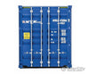 Walthers Scenemaster 8265 40’ Hi-Cube Corrugated-Side Container - Assembled -- Nyk Lines (Blue
