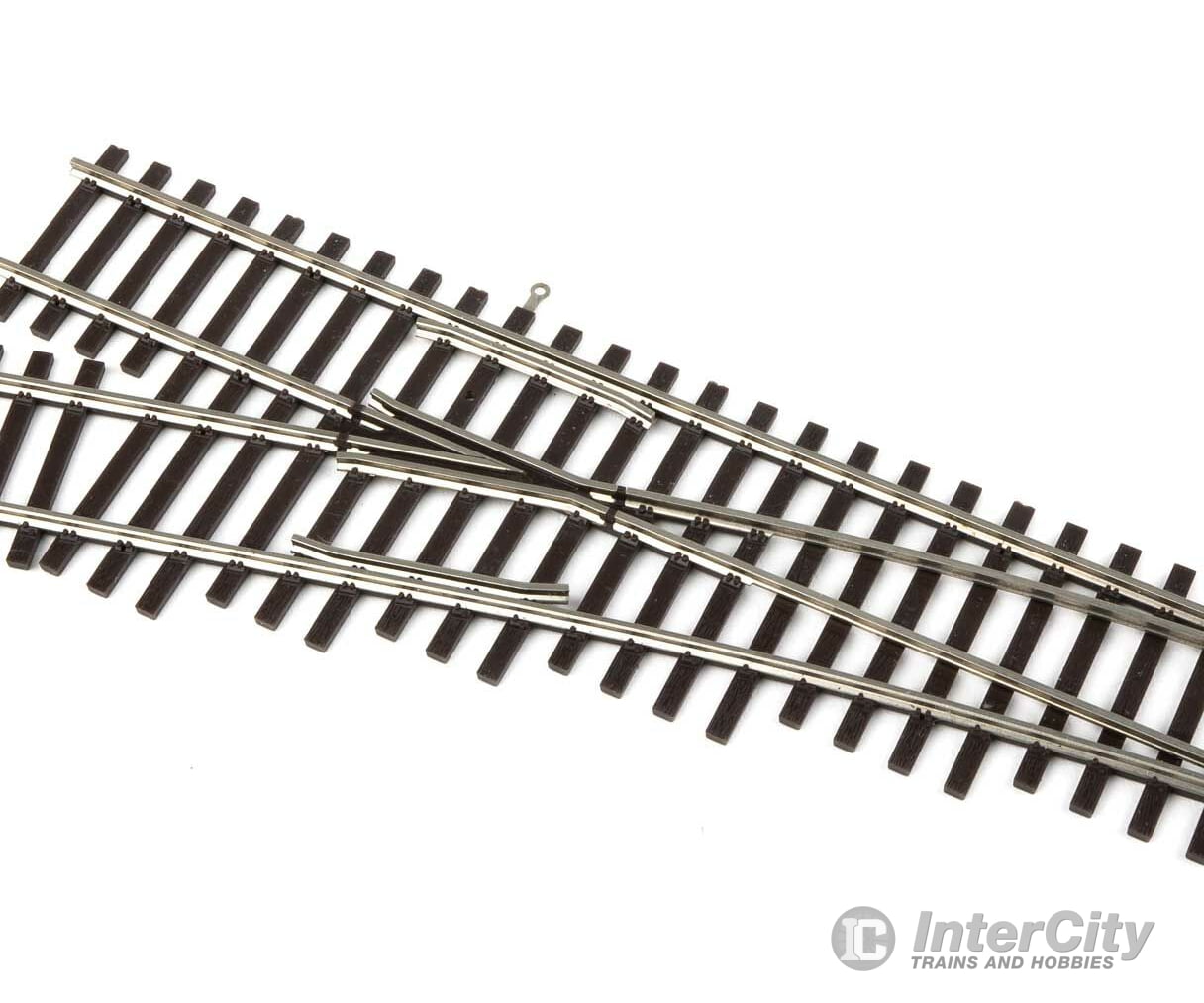Walthers Scenemaster 83013 Code 83 Nickel Silver Dcc Friendly Number 4 Turnout -- Left Hand Track &