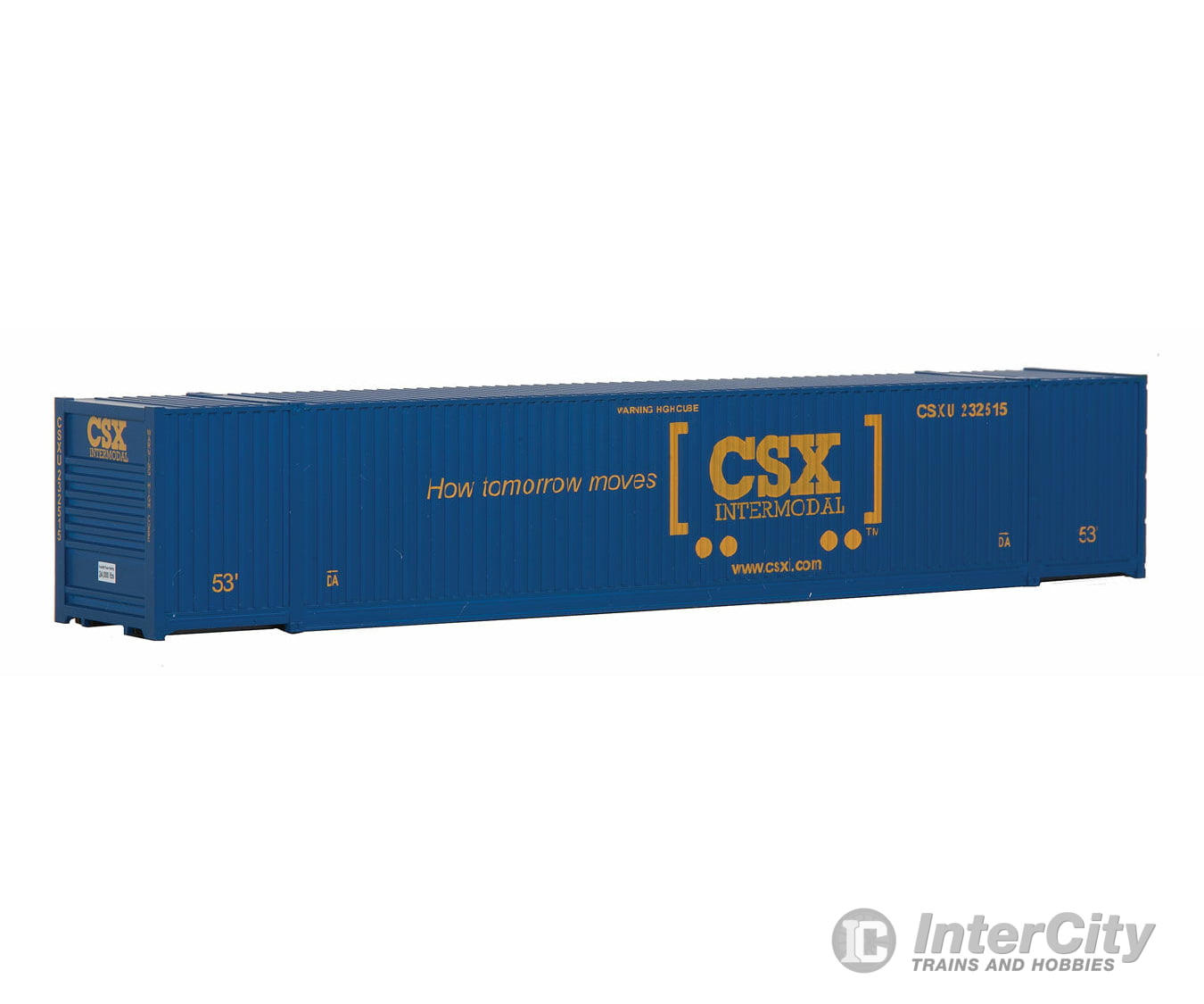 Walthers Scenemaster 8502 53’ Singamas Corrugated Side Container - Ready To Run -- Csx