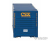 Walthers Scenemaster 8502 53’ Singamas Corrugated Side Container - Ready To Run -- Csx