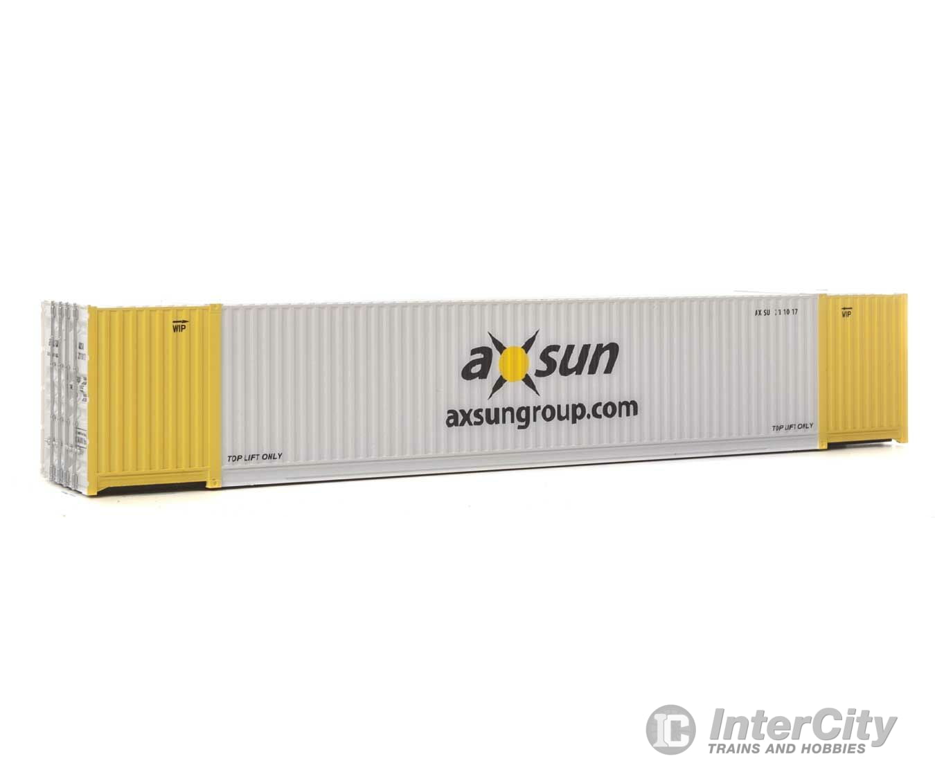 Walthers Scenemaster 8527 53’ Singamas Corrugated-Side Container - Assembled -- Axsun (Gray