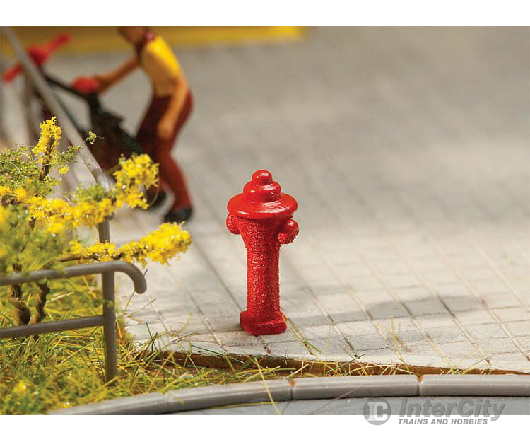Walthers Scenemaster Ho 4143 Fire Hydrants Pkg(10) Scenery Details