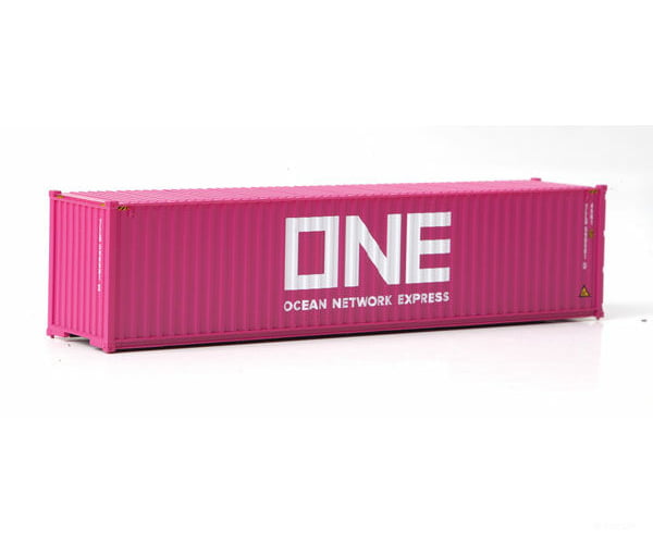 Walthers Scenemaster Ho 8275 40 Hi-Cube Corrugated-Side Container - Assembled -- Ocean Network