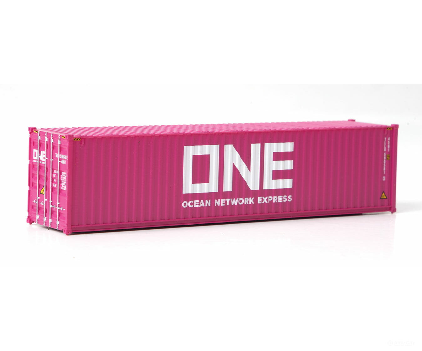 Walthers Scenemaster Ho 8275 40 Hi-Cube Corrugated-Side Container - Assembled -- Ocean Network