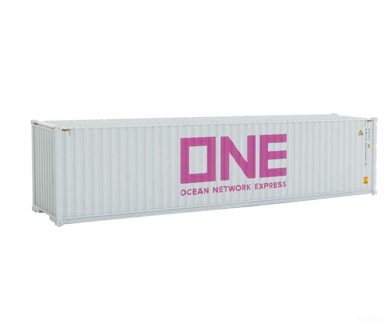 Walthers Scenemaster Ho 8276 40 Hi-Cube Corrugated-Side Container - Assembled -- Ocean Network