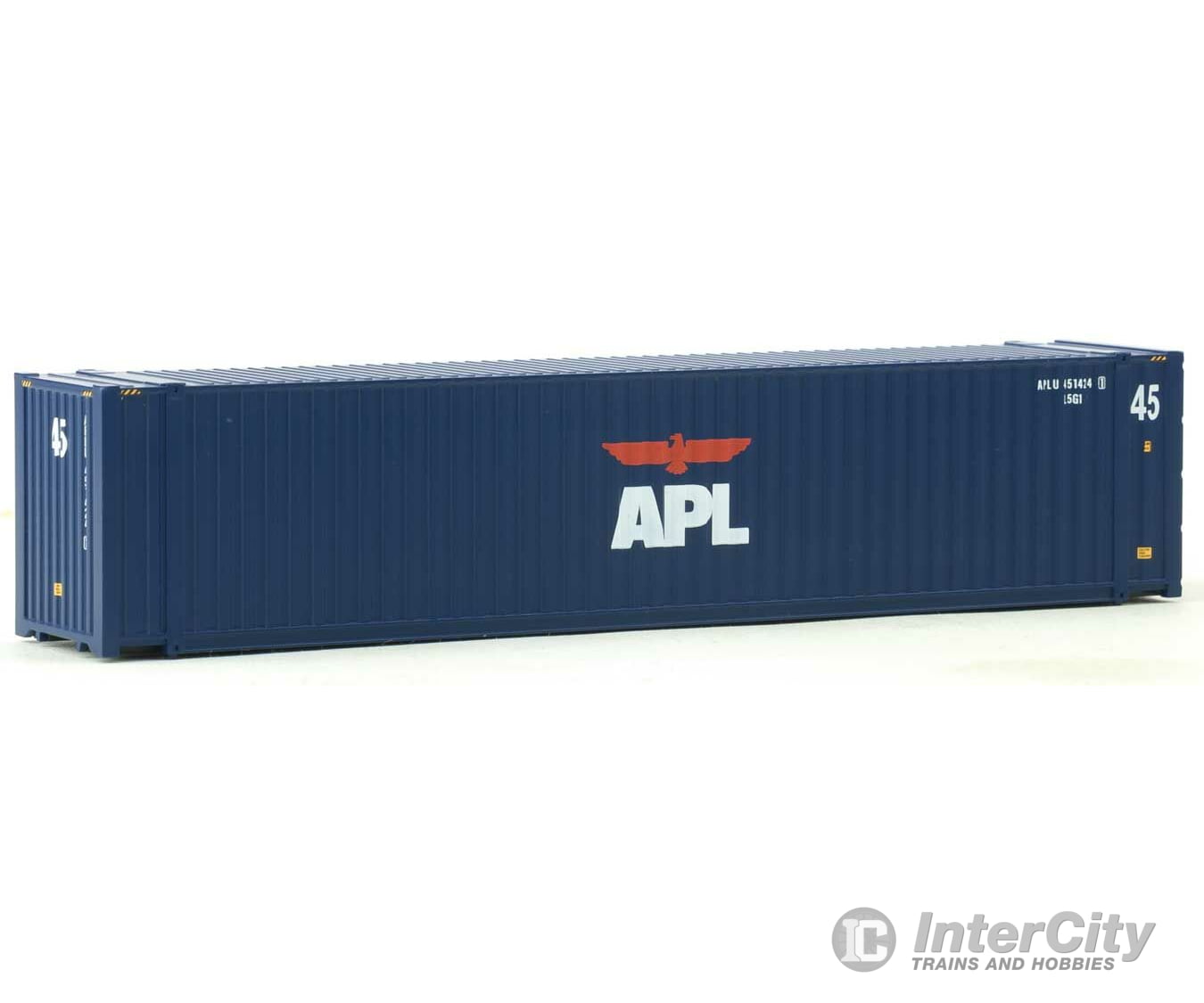 Walthers Scenemaster Ho 8559 45’ Cimc Container - Assembled -- American President Lines (Blue