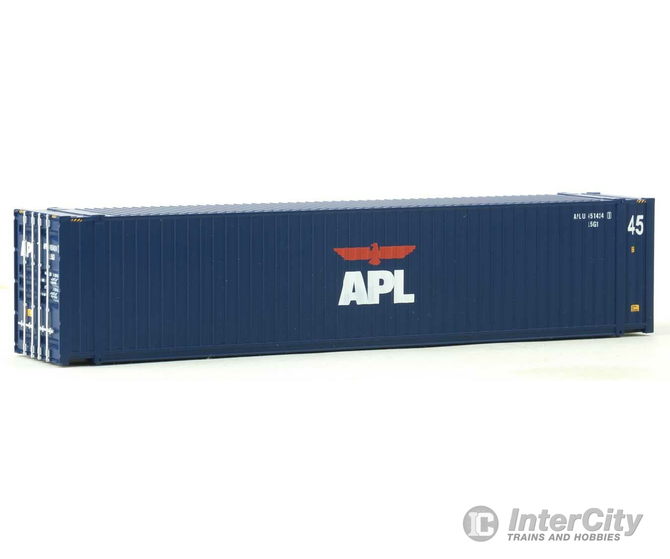 Walthers Scenemaster Ho 8559 45’ Cimc Container - Assembled -- American President Lines (Blue