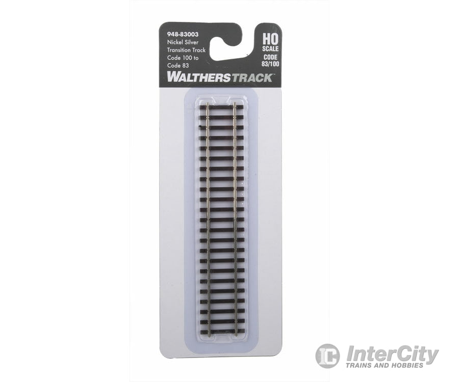 Walthers Shinohara Track Ho 83003 Nickel Silver Transition -- Code 100 To 83 & Turnouts