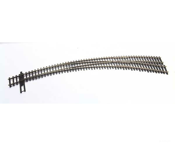 Walthers Shinohara Track Ho 83062 Code 83 Nickel Silver Dcc-Friendly Curved Turnout - 20 And 24