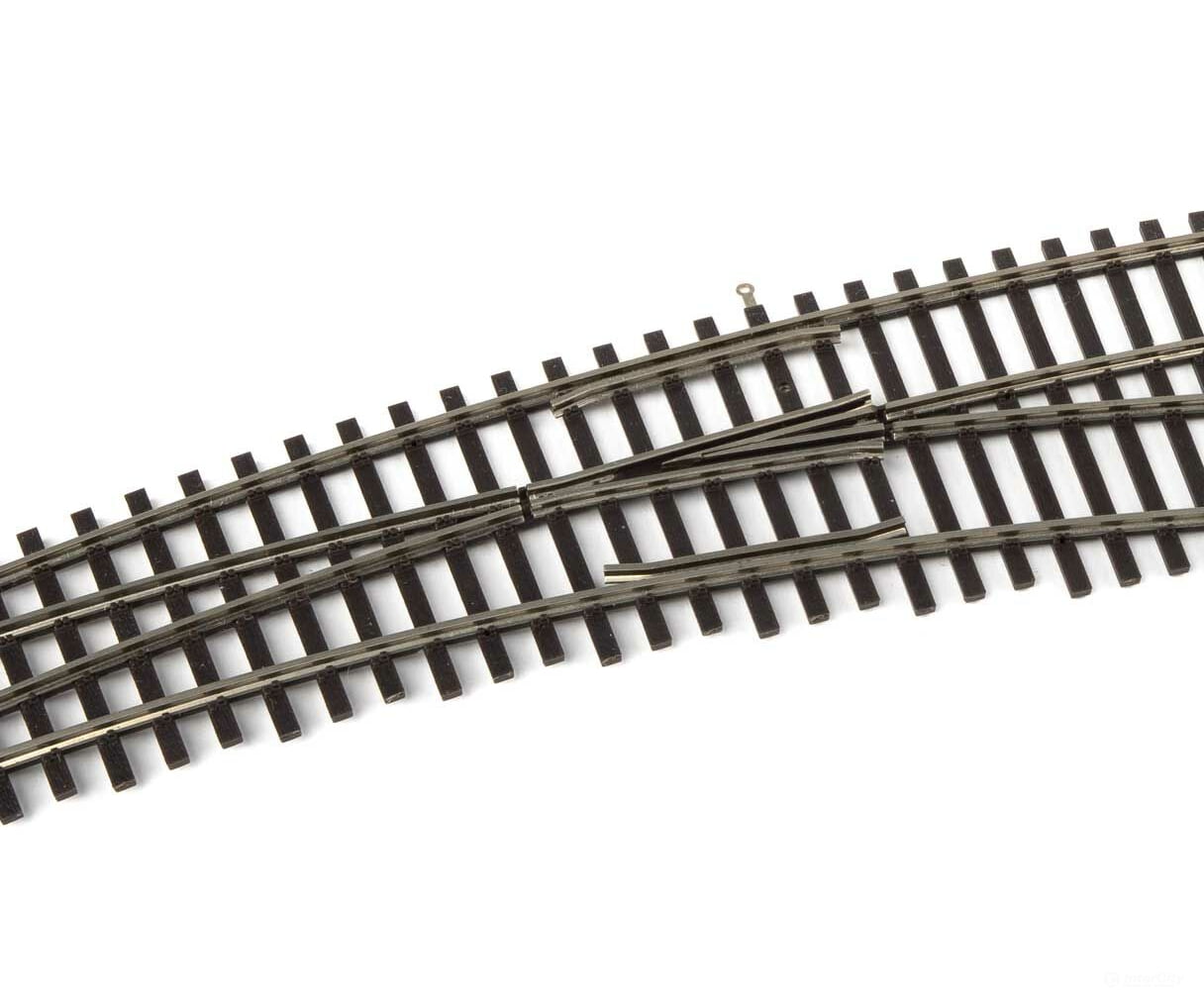 Walthers Shinohara Track Ho 83062 Code 83 Nickel Silver Dcc-Friendly Curved Turnout - 20 And 24