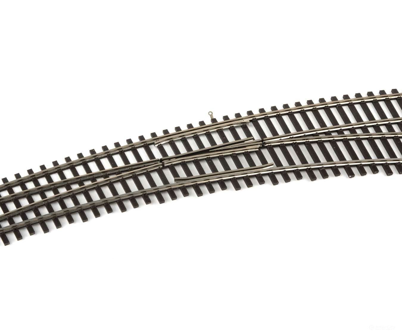 Walthers Shinohara Track Ho 83064 Code 83 Nickel Silver Dcc-Friendly Curved Turnout - 24 And 28