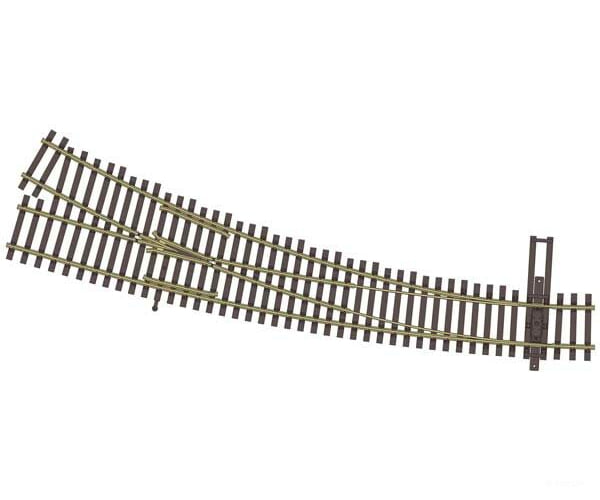 Walthers Shinohara Track Ho 83068 Code 83 Nickel Silver Dcc-Friendly Curved Turnout - 24 And 36