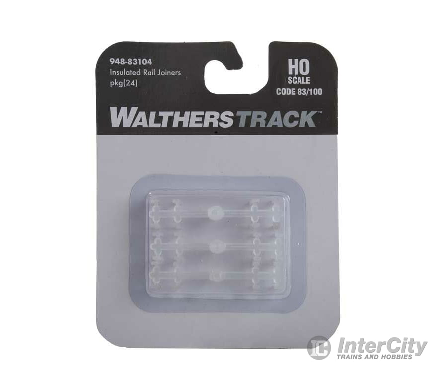 Walthers Shinohara Track Ho 83104 Code 83 Or 100 Insulated Rail Joiners -- Pkg(24) Accessories