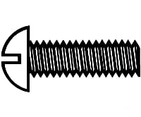 Walthers Tools And Screws 1015 0-80 Brass Round Head Machine -- 3/8 X .060 .95 .15Cm Pkg(12)