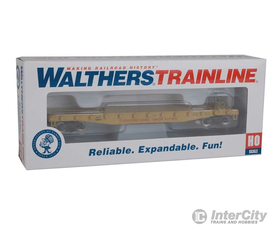 Walthers Trainline 1603 Flatcar - Ready To Run -- Union Pacific(R) Freight Cars