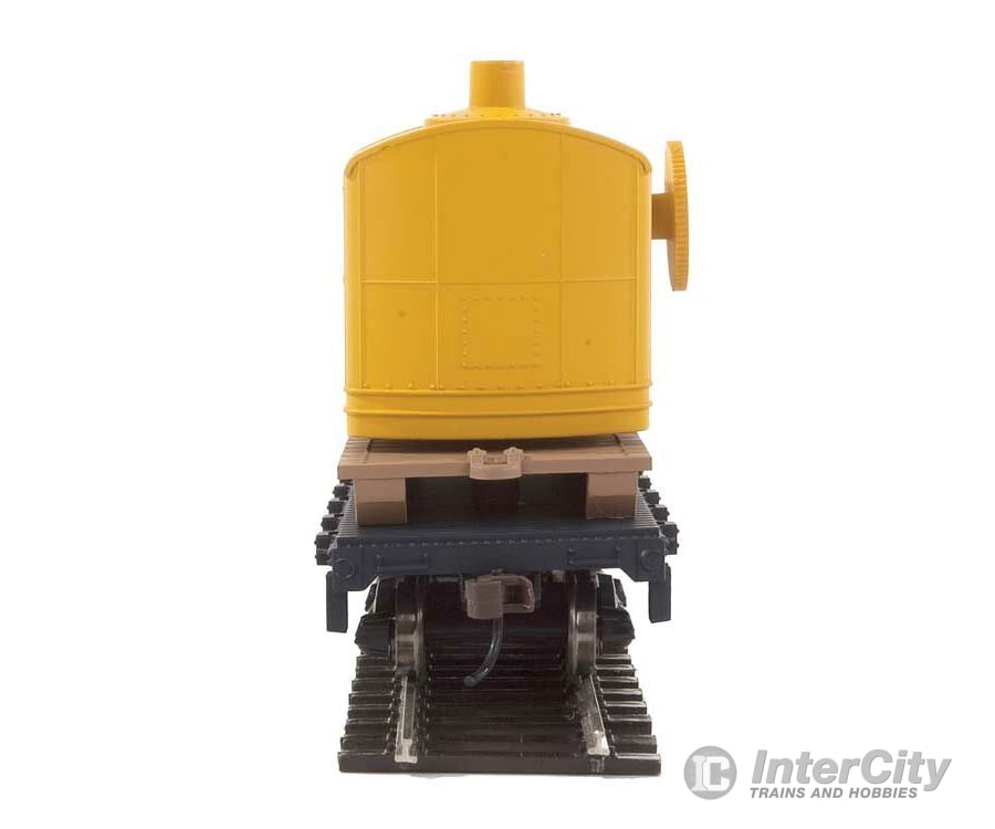 Walthers Trainline 1782 Flatcar With Logging Crane - Ready To Run -- Chessie System B&O (Blue